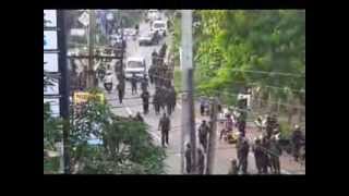 Sri Lankan army Killing Fields  Rathupaswala Protest Unedited Video [upl. by Anert627]