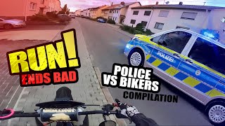 BIKERS VS COPS  Motorcycle Police Chase Compilation 2024 [upl. by Kasey]