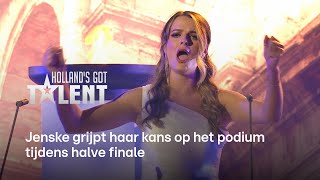 Jury LAAIEND ENTHOUSIASTdoor operaact van Jenske ‘Wat een pittig nummer’  Hollands Got Talent [upl. by Erline992]