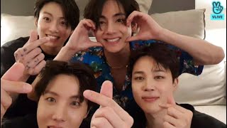 ENGSUB BTS Live Taehyung amp Jimin amp Hobi amp Jungkook With Army 💜🥰 Ppyong😊 Day3 LV Full [upl. by Nnednarb]