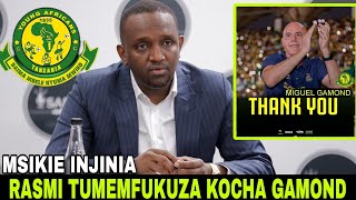 🔴LIVE KIMENUKA TAARIFA KWA UMMA UONGOZI WA YANGA WATANGAZA KUMFUKUZA KOCHA GAMOND LEOquot AMEONDOKA [upl. by Brunhilda650]