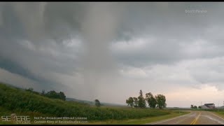 Tornado Implodes in Wisconsin [upl. by Pedersen]