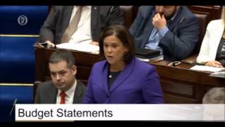 Taoiseach reacts to Mary Lou McDonalds budget speech [upl. by Lezti]