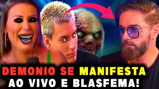 TERROR MEDO ANDRESSA URACH POSSESSA BLASFEMA CONTRA DEUS NO PODCAST LTDA INTELIGÊNCIA LIMITADA [upl. by Gnap]