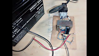 comment fabriquer un chargeur pour batterie 12v 7AH [upl. by Ebaj]