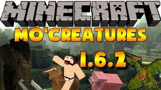 Minecraft mods Como Instalar y Descargar MoCreatures Mod para minecraft 162 [upl. by Daughtry]