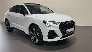 Audi Q3 Sportback Black Line White [upl. by Bannister]