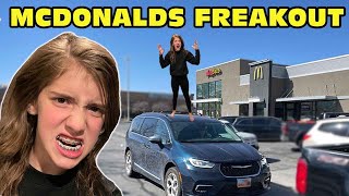 🤬Girl Temper Tantrum🤬 At McDonalds Drive Thru Original [upl. by Rambort226]