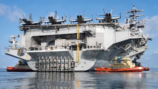 The Crazy Life Inside World’s Largest 13 Billion Aircraft Carrier in Middle of the Ocean [upl. by Burgess]