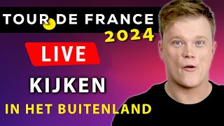 Tour de France live kijken in het buitenland met VPN  NOS of NPO streamen [upl. by Jauch]