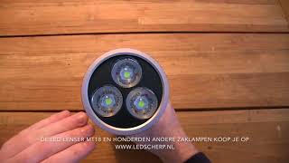 Led Lenser MT18 review  ledscherpnl NLBE [upl. by Eidna]