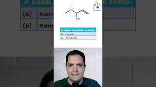 🚨 CADEIA RAMIFICADA OU NORMAL shorts enem química vestibular uerj olhaaquimicaai [upl. by Aicekan]