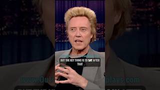 Christopher Walken LIES that it’s his Birthday [upl. by Kingsly]