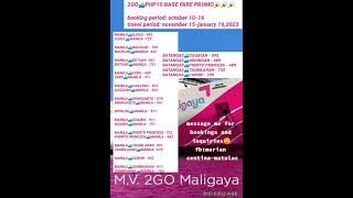 2GO TRAVEL PROMO [upl. by Mella]