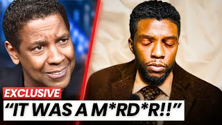 Denzel Washington throws A BOMBSHELL On Chadwick Boseman Death [upl. by Kobe]