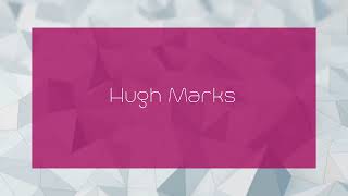 Hugh Marks  appearance [upl. by Halley40]