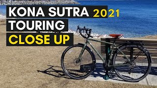 2021 Kona Sutra a Closer Look  Touring Bike [upl. by Nolly]