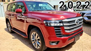 Japanese luxury 🚘 Land Cruiser 2022 deer blood color  35L V6 engine [upl. by Silera]