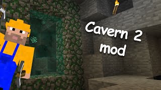 Мод Cavern 2  Шахтёрские приключения Полный обзор  Minecraft [upl. by Aikehs]