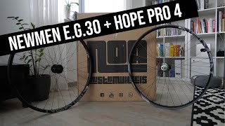 Newmen EG30 29quot  Hope Pro 4 LRS BikeLädle [upl. by Hairas]