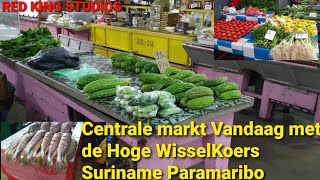 Centrale markt Vandaag met de Hoge WisselKoers  Suriname Paramaribo 2023 [upl. by Oilisab]