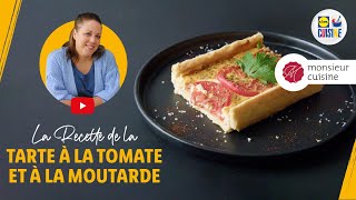 Tarte à la tomate et à la moutarde  Lidl Cuisine [upl. by Ahseinad]