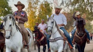 quotA votar así sea en caballo o burroquot charros promueven el voto con cabalgata en Phoenix [upl. by Walton]