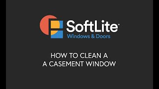 How to Clean SoftLite Casement Windows [upl. by Sucramrej]