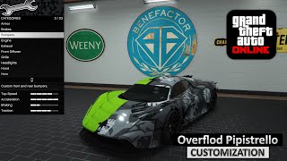 Overflod Pipistrello  Customization and Review  GTA Online Bottom Dollar Bounties  Review in 4K [upl. by Ardnuahs]