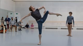 The Royal Ballet rehearse The Dante Project [upl. by Bohon694]