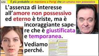 É più probabile un marziano a Parigi che un umano non possessivo [upl. by Eelegna52]