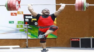 2024 National weightlifting championship Himachal pardesh men 102A [upl. by Enovad]