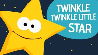 Twinkle Twinkle Little Star  English Nursery Rhymes  Songs for children [upl. by Erdnaid543]