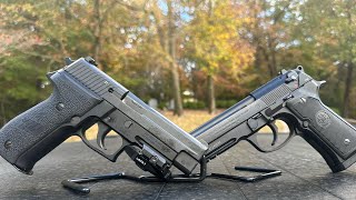 Sig P226 vs Beretta 92FS  Which Is Your Favorite [upl. by Ley]