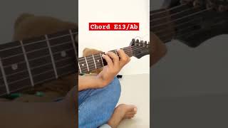 Chord E13Ab guitar [upl. by Lirva]