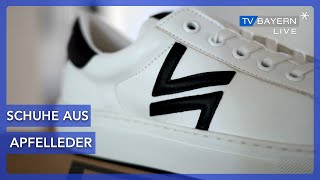 Vegane Sneaker  Schuhe aus Apfelleder [upl. by Nilya]