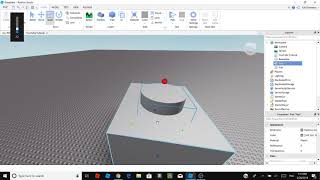 Roblox Studio  How to make a hole using negate and union [upl. by Layor]