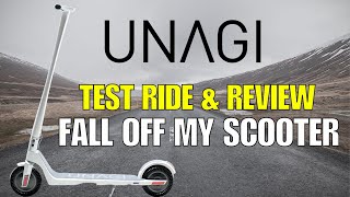 Unagi Scooter Review The Good The Bad and The Fall [upl. by Eiroc623]