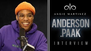 Anderson Paak Talks Mac Miller Dr Dre Producing His Album  Voting [upl. by Mosora]