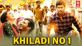 KHILADI NO 1 Hindi Full Movie  Vishal Movies In Hindi  South Indian Full Action Movie Hindi Dubbed [upl. by Nedac280]