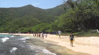 Playa del Muerto o playa Cristal en Parque Tayrona Santa Marta Colombia [upl. by Rakia54]