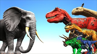 1000 ELEPHANTS VS DINOSAURS amp MORE  ARK BATTLES [upl. by Mckinney]