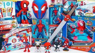 SpiderMan Toy Collection Unboxing Review Spidey and His Amazing Friends Toy Collection [upl. by Thier]