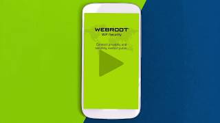 Webroot WiFi Security VPN Android Preview [upl. by Enialem]