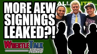 More AEW Signings LEAKED WWE NXT Main Roster Debuts REVEALED  WrestleTalk News Jan 2019 [upl. by Wilhelm135]