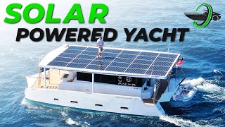 This Azura SOLAR Powered Yacht Can Stay On The Water All Day [upl. by Ezekiel]