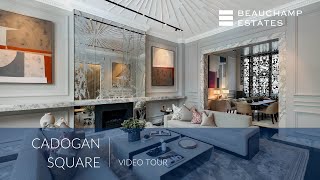 Cadogan Square SW1  Property Tour  Beauchamp Estates [upl. by Ayanej]