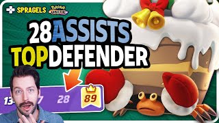 THIS Is How You Play A Defender Crustle Build  Pokemon Unite [upl. by Stets803]