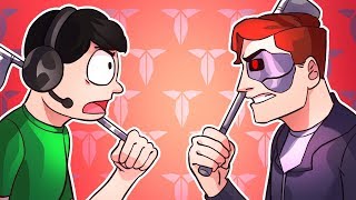 Golf With Friends Funny Moments The Terroriser amp Daithi De Nogla FaceOff [upl. by Ahsienel303]