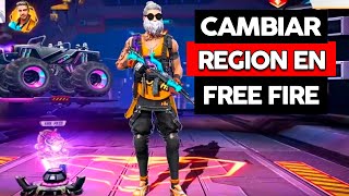 Como Cambiar De Region En Free Fire 2024 En Tu Cuenta Personal [upl. by Eilhsa]